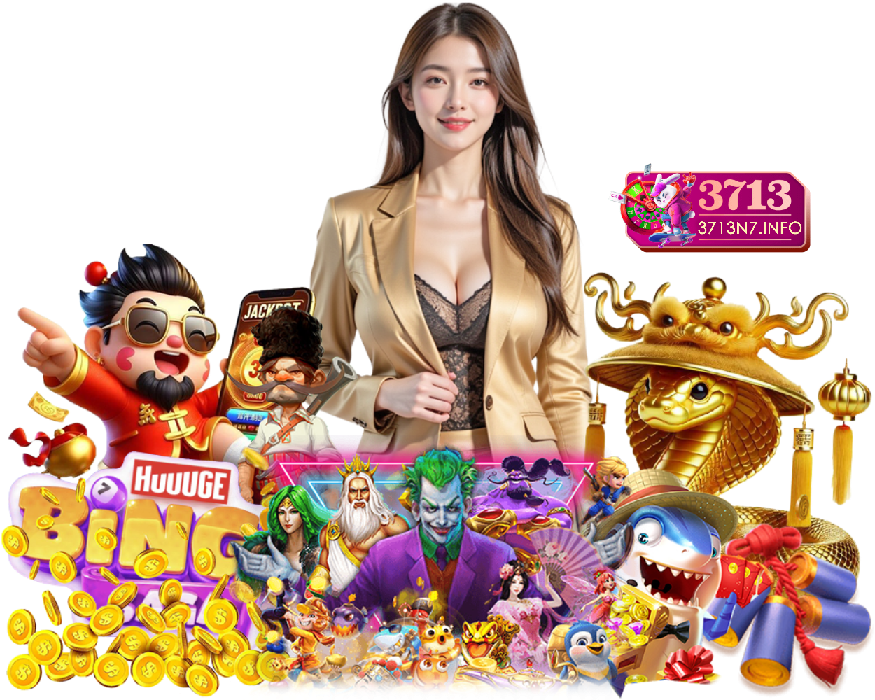 3713N7 แจ็คพอตใหญ่